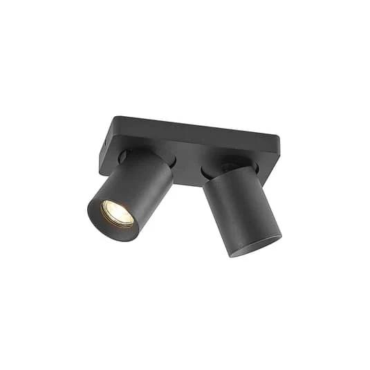 B-Ware Arcchio Leevya Deckenlampe Deckenlampe Deckenlicht Flurlicht GU10 2-fl schwarz