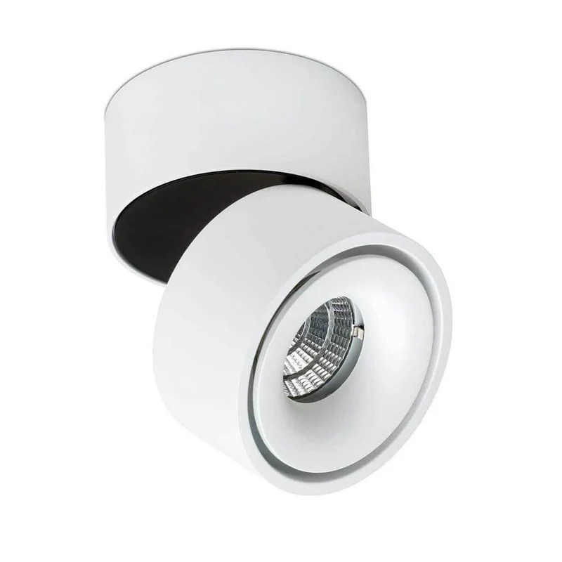 LED Aufbauspot Simple 1320lm Weiß, Schwarz