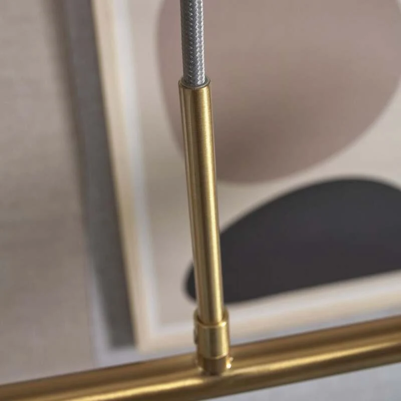B-Ware It's about RoMi Hängeleuchte Pendelleuchte Carrara Globus Glas Gold 6-flammig