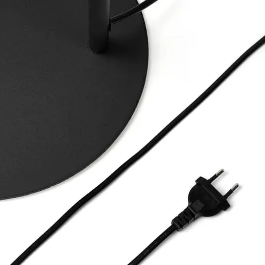 B-Ware Lucande Wibke Stehleuchte Stehlampe Lampe Leuchte in Schwarz gold 180cm