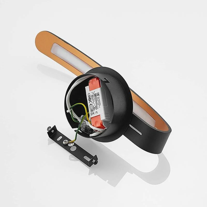 B-Ware Arcchio Dzemail LED-Wandleuchte Wandleuchte Lampe Leuchte indirekt 8W schwarz