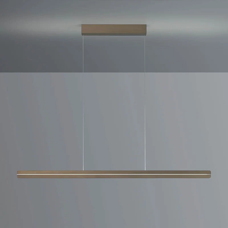 B-Ware Bopp Pendelleuchte Hängeleuchte Switch LED Aluminium eloxiert Esszimmer dimmbar