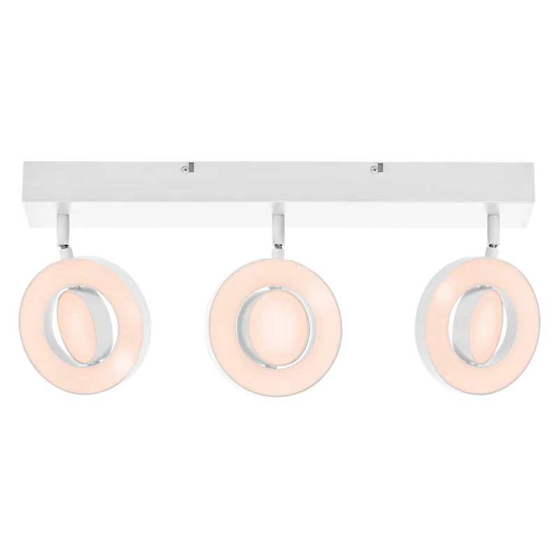 B-Ware LEDVANCE Deckenstrahler Deckenspot LED Saturn weiß Kunststoff Dreiflammig CCT