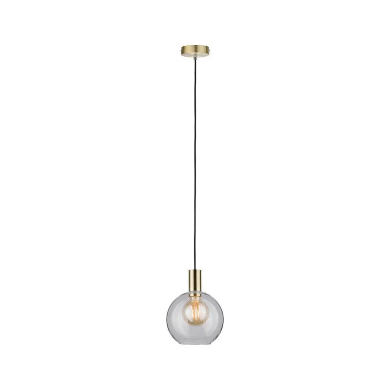 Neordic Esben Pendell max1x20W E27 Klar Messing gebürstet