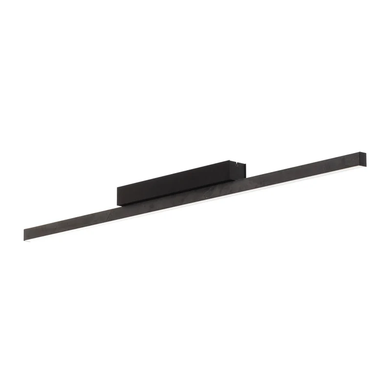 B-Ware Quitani LED-Deckenleuchte Lampe Zino Schiefer Leuchte grau dimmbar Aluminium 5