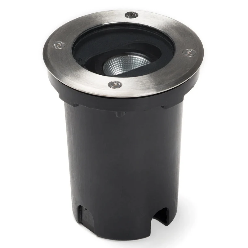 B-Ware Konstsmide LED-Bodeneinbaustrahler Einbaulampe Ground Spot Alu handgefertigt