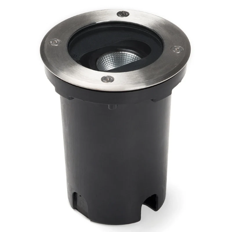 B-Ware Konstsmide LED-Bodeneinbaustrahler Einbaulampe Ground Spot Alu handgefertigt