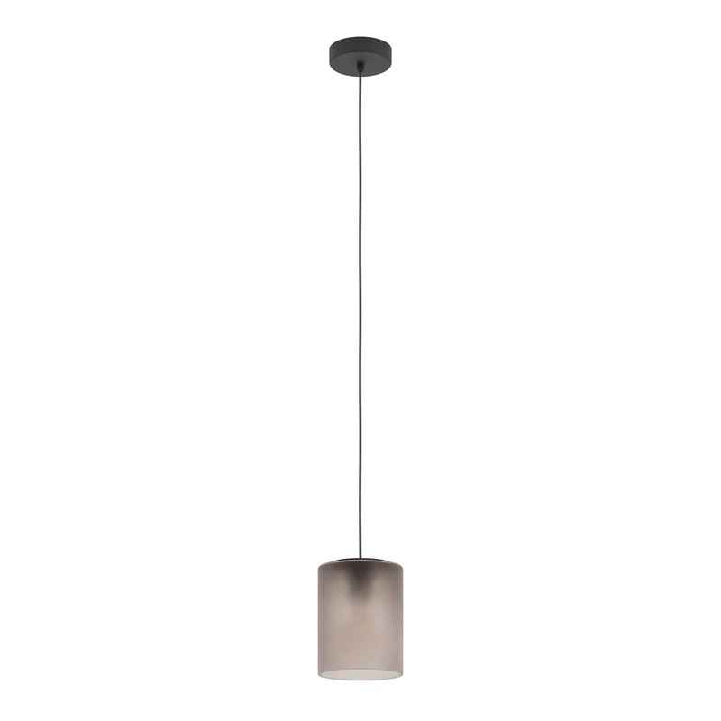 B-Ware eglo Pendelleuchte Hängelampe Glas rauchgrau transparent Colomera Leuchte Licht