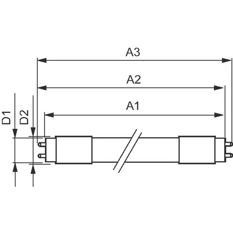 B-Ware Philips Lighting LED Röhre Leuchtstofflampe T8 Leuchtmittel 1200 mm 18W 10 St