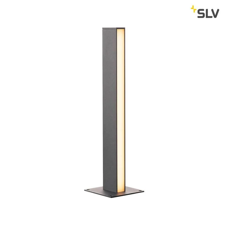 H-Pol Wege- & Standleuchte Einflammig LED 3000K Anthrazit 66cm