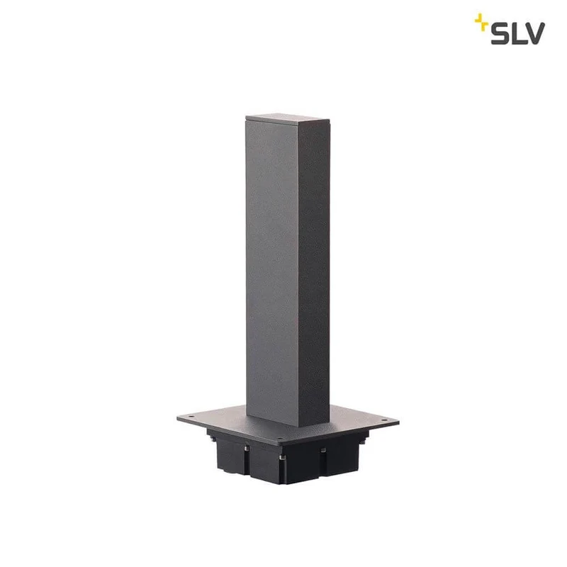 H-Pol Wege- & Standleuchte Einflammig LED 3000K Anthrazit 36cm