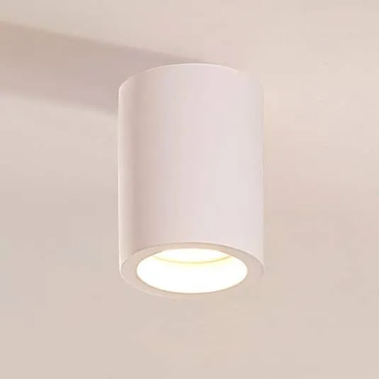 B-Ware Lindby Runde Easydim-LED-Deckenlampe Deckenlampe Lampe Leuchte Natalie Gips