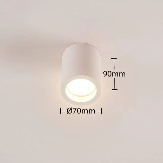 B-Ware Lindby Runde Easydim-LED-Deckenlampe Deckenlampe Lampe Leuchte Natalie Gips