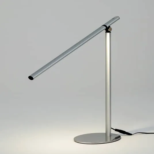B-Ware Lindby LED-Tischlampe Tischlampe Lampe Leuchte Stahler Kolja in Silbergrau