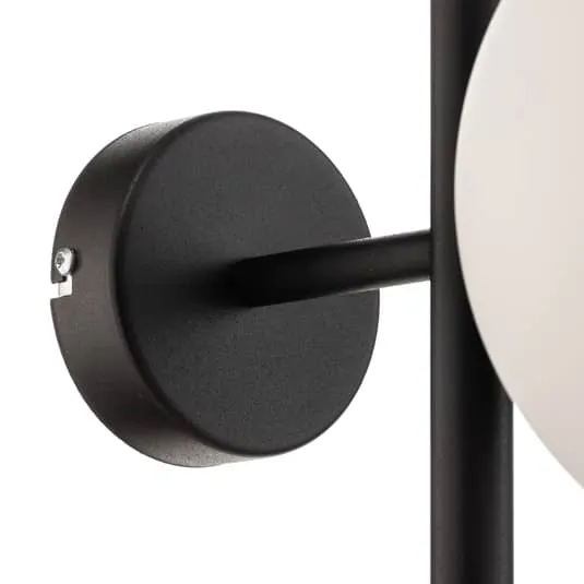 B-Ware Euluna Wandleuchte Dione Wandlampe Lampe Leuchte Wohnzimmer 3 flammig schwarz