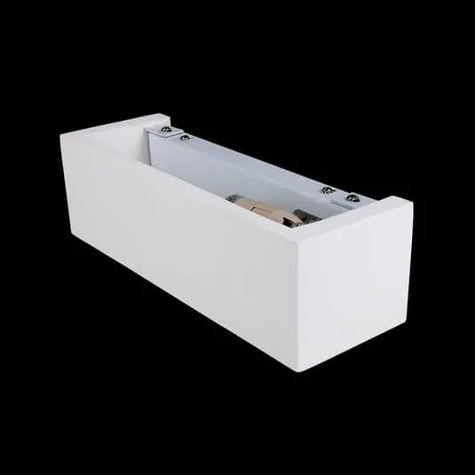 B-Ware Lindby Rechteckige Wandleuchte Lenny Wandleuchte Lampe Licht Dekolampe Gips E14