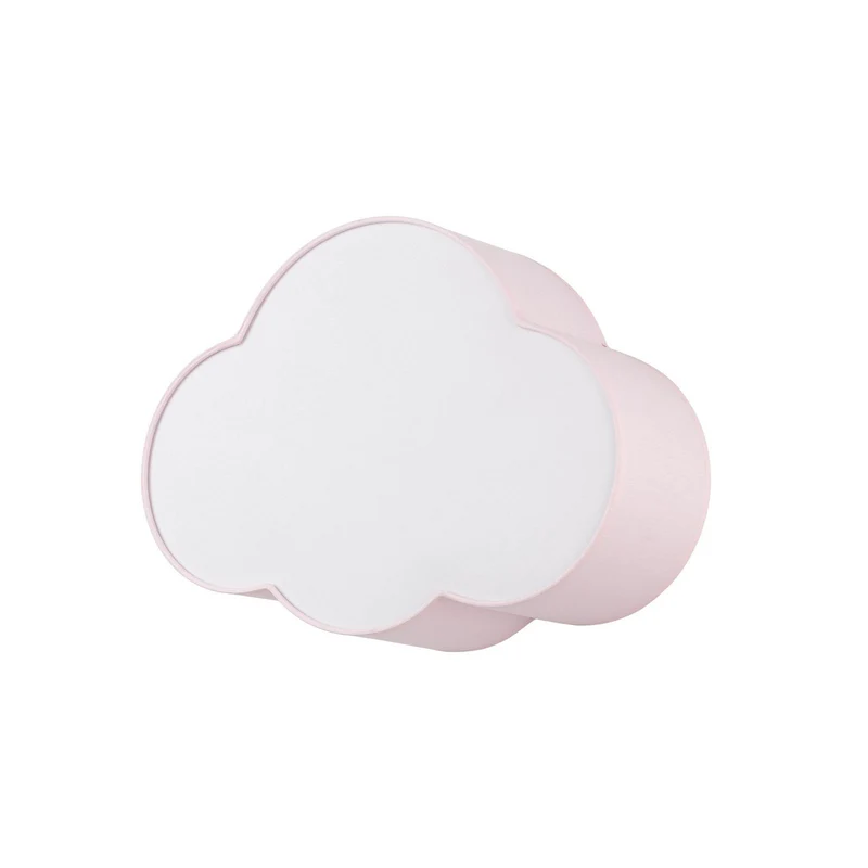 B-Ware TK Lighting Deckenleuchte Cloud, rosa, 43 cm lang, Textil, Wolke, E27