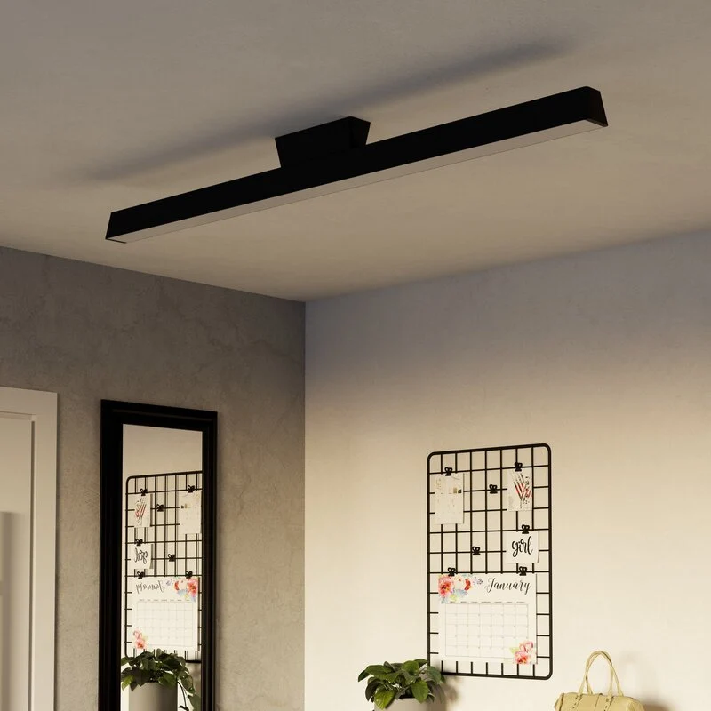 B-Ware EGLO Deckenleuchte Lampe LED connect Simolaris Z schwarz Aluminium Kunststoff