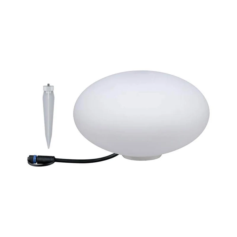 LED Plug & Shine Lichtobjekt Stein Ø 28cm IP67 24V 3000K 235lm