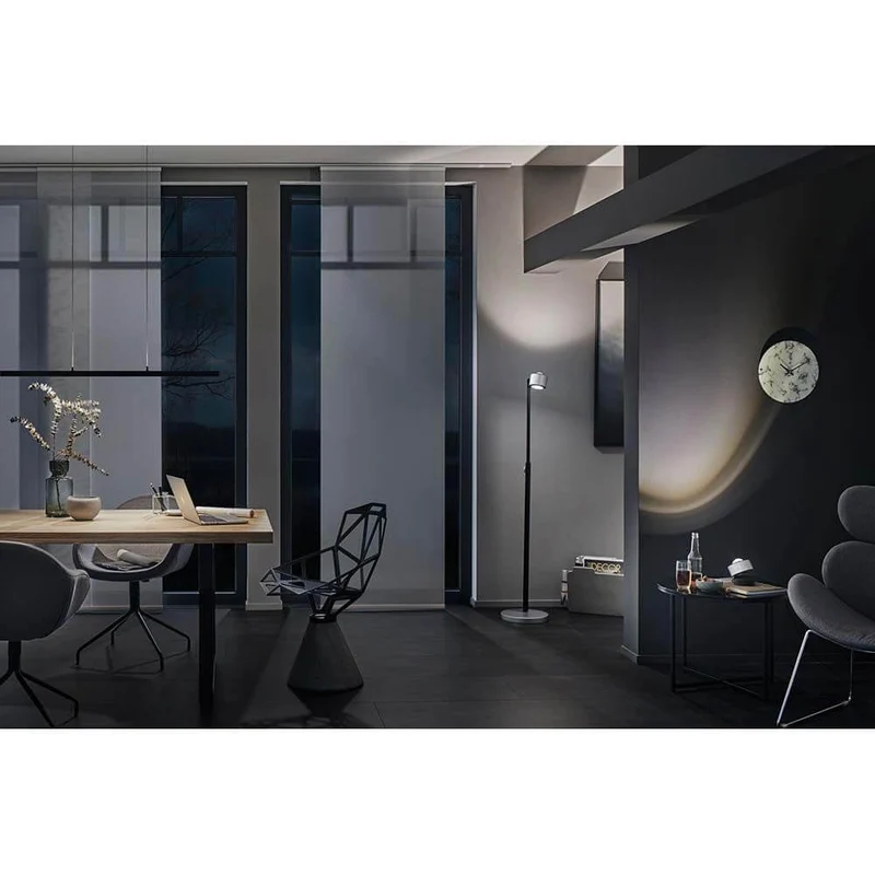 Lento Pendelleuchte dim LED 1x42W Schwarz Softlack