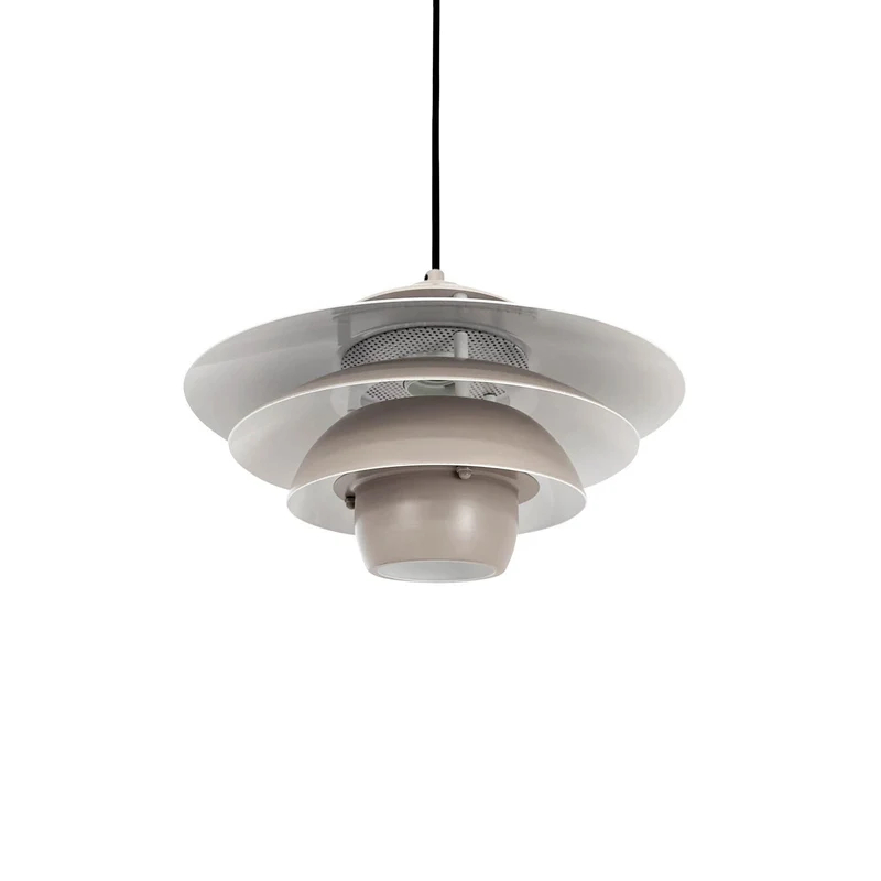 B-Ware Dyberg Larsen Hängelampe Pendelleuchte Ejka Mini Deckenlampe Ø30cm Metall beige