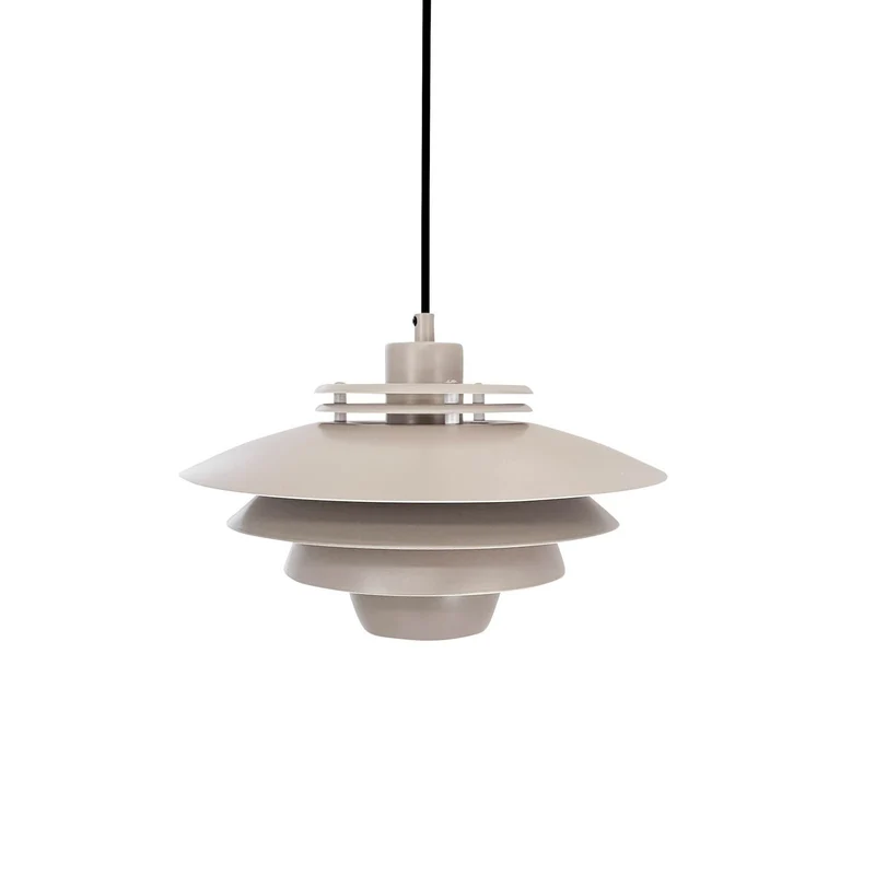 B-Ware Dyberg Larsen Hängelampe Pendelleuchte Ejka Mini Deckenlampe Ø30cm Metall beige