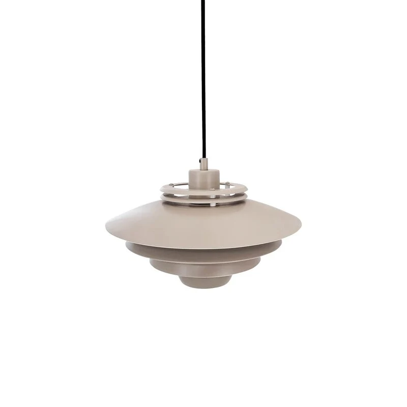 B-Ware Dyberg Larsen Hängelampe Pendelleuchte Ejka Mini Deckenlampe Ø30cm Metall beige
