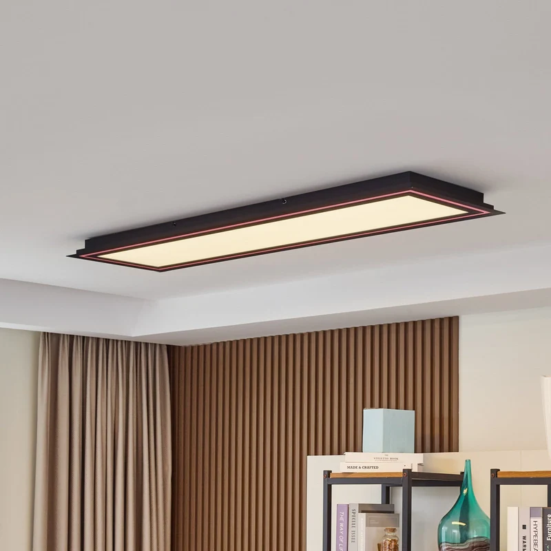 B-Ware Lucande Leicy LED-Deckenleuchte Deckenlampe Leuchte Lampe Deckenlicht Licht