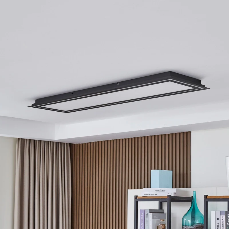 B-Ware Lucande Leicy LED-Deckenleuchte Deckenlampe Leuchte Lampe Deckenlicht Licht