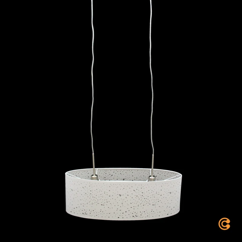 B-Ware Lindby Pendelleuchte Hängelampe Umma Weiß Wohnzimmer Esszimmer Küche E27 LED