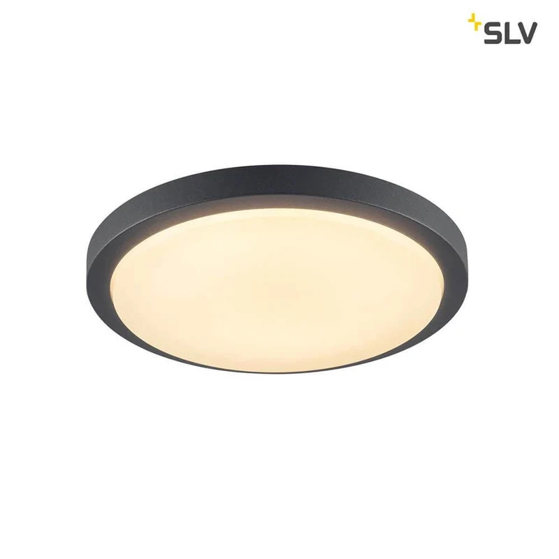 Ainos Deckenleuchte LED 3000K Rund Anthrazit