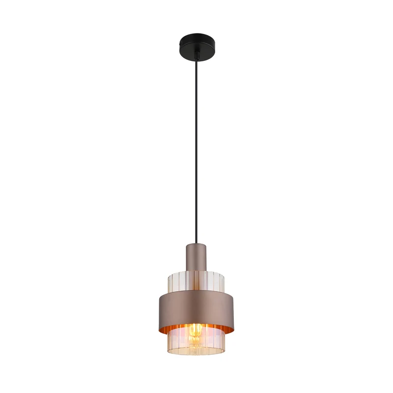 C-Ware Globo Hängelampe Milley Pendelleuchte Lampe Metall 19 cm E27 LED SIEHE TEXT/FOTO