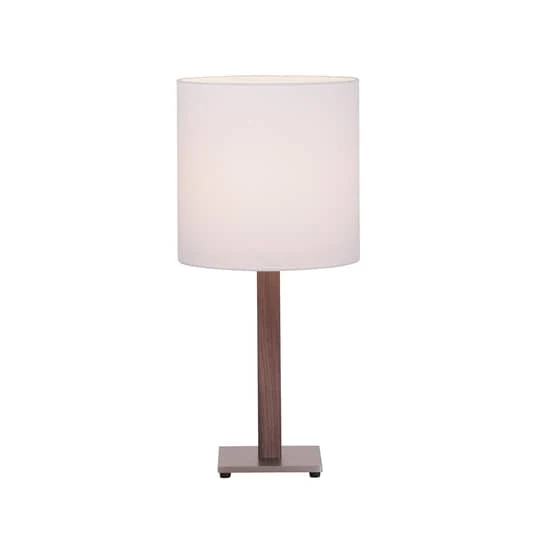 B-Ware Lucande Elif Tischlampe Tischlampe Bürolampe Leuchte Lampe weiß eckig dunkel