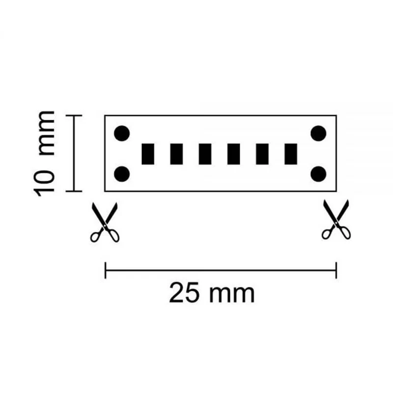 LED Strip Linear 20m 24V Warmweiß