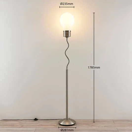 B-Ware Lindby Smart LED-RGB-Stehlampe Stehleuchte Lampe Leuchte Mena, App-Steuerung 519