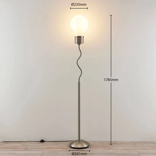 B-Ware Lindby Smart LED-RGB-Stehlampe Stehleuchte Lampe Leuchte Mena, App-Steuerung 519