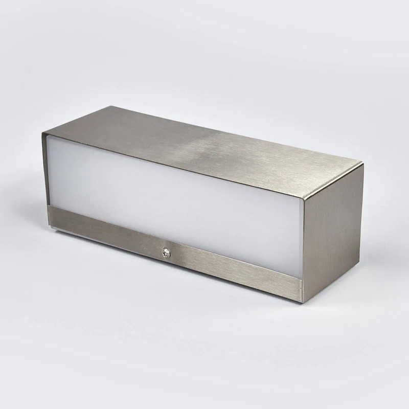 B-Ware Lindby LED-Außenwandleuchte Alicja Wandleuchte Außenlampe Lampe 4,8 W Edelstahl