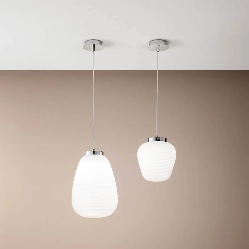Pendelleuchte Cora Weiß