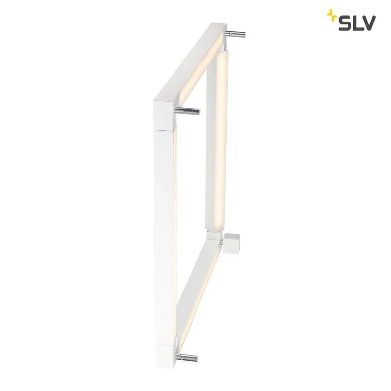 Open Grill LED Double Twist Wand- & Deckenleuchte Weiß