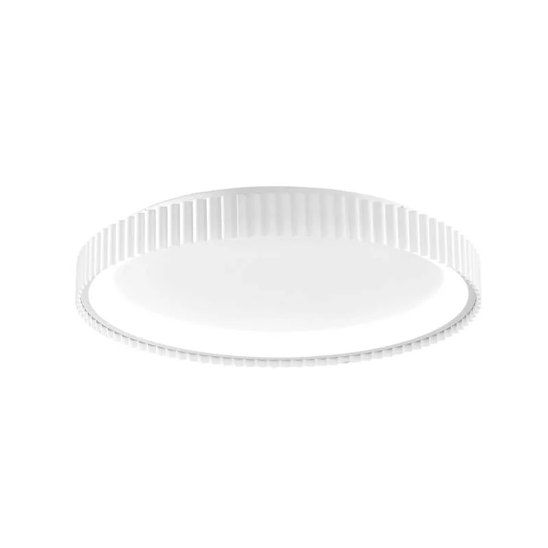 B-Ware Luce Ambiente Design LED-Deckenleuchte Deckenlampe Niike weiß Metall Ø50cm CCT