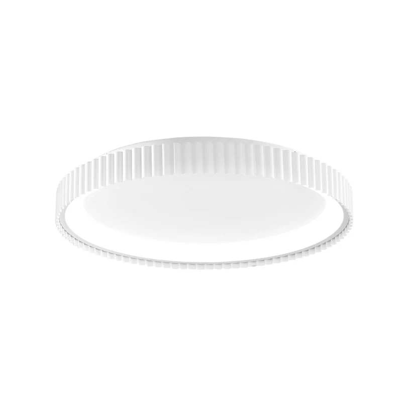 B-Ware Luce Ambiente Design LED-Deckenleuchte Deckenlampe Niike weiß Metall Ø50cm CCT