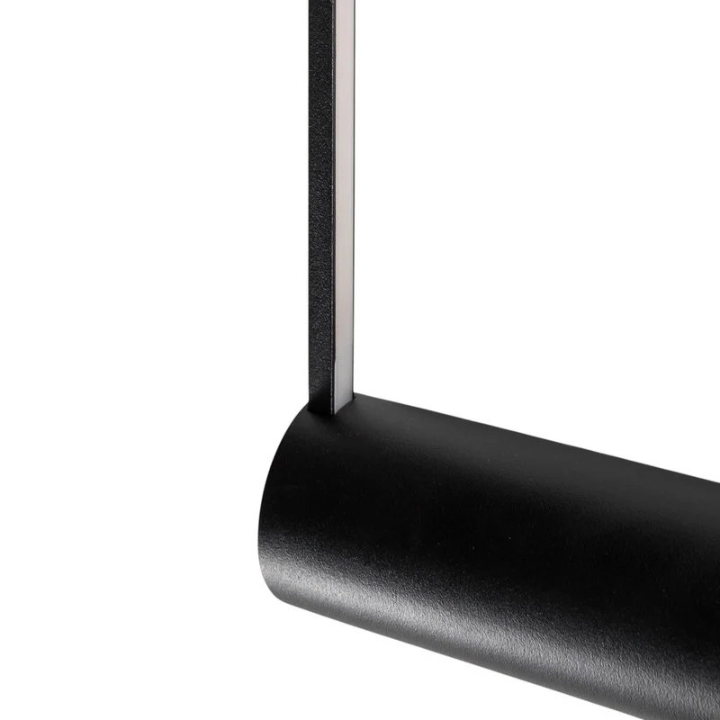 B-Ware Nowodvorski Wandleuchte Wandlampe LED schwarz Aluminium Leuchte Licht Arm 105 cm
