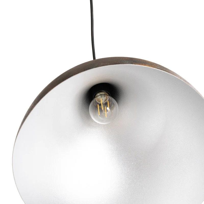 B-Ware Opviq Pendelleuchte Hängelampe Bitlislim Ø41cm E27 antikbraun Metall 638