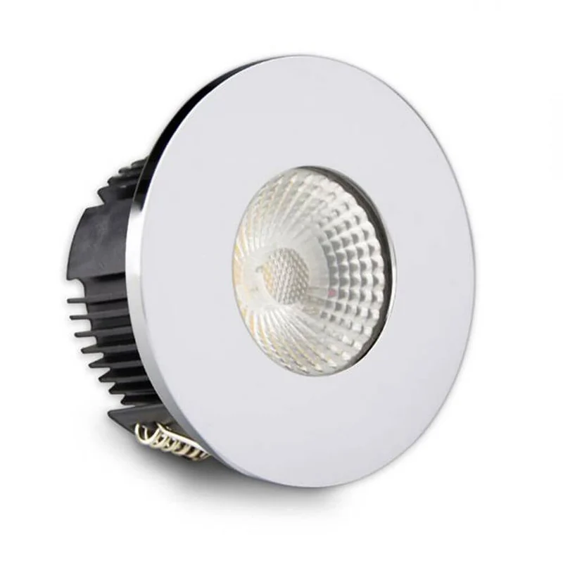 Cover für Einbaustrahler Sys-68 rund Chrom