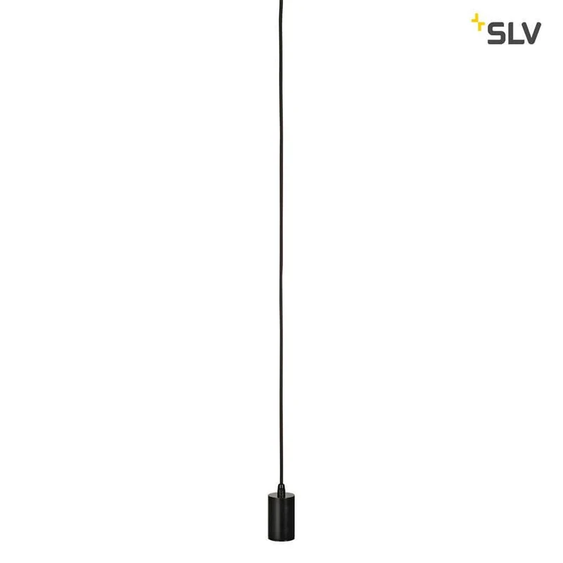 Fitu Pendelleuchte A60 Rund Schwarz 5m Kabel
