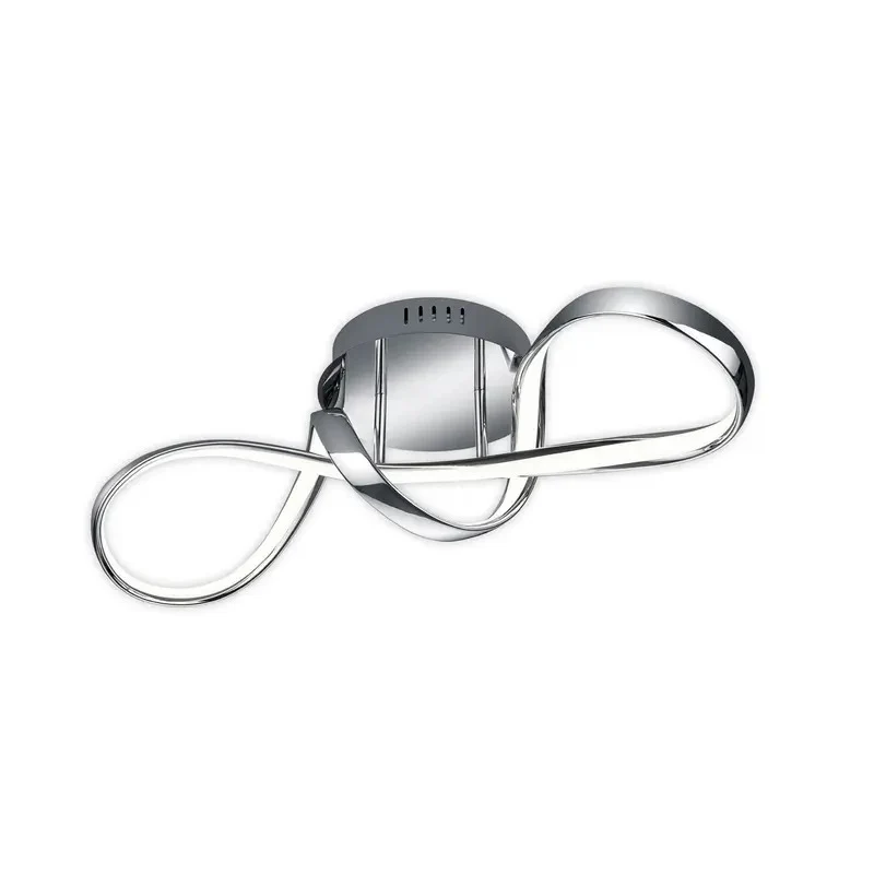 B-Ware Reality Deckenleuchte Lampe LED Perugia Deckenlampe chrom Switch-Dimmer 253