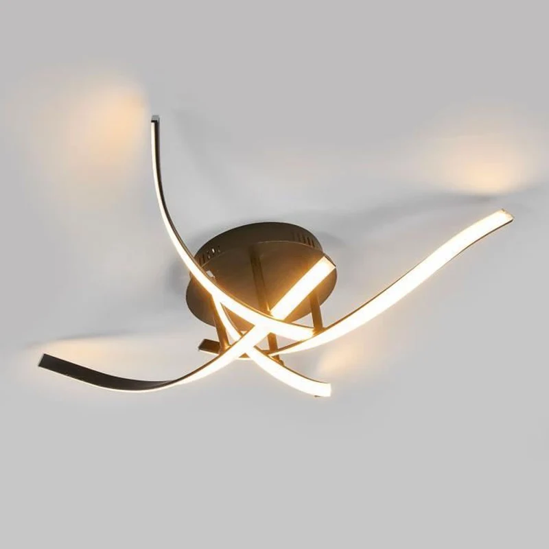B-Ware Lampenwelt Per Schalter dimmbare LED-Deckenlampe Deckenlampe Lampe IP20 Milane