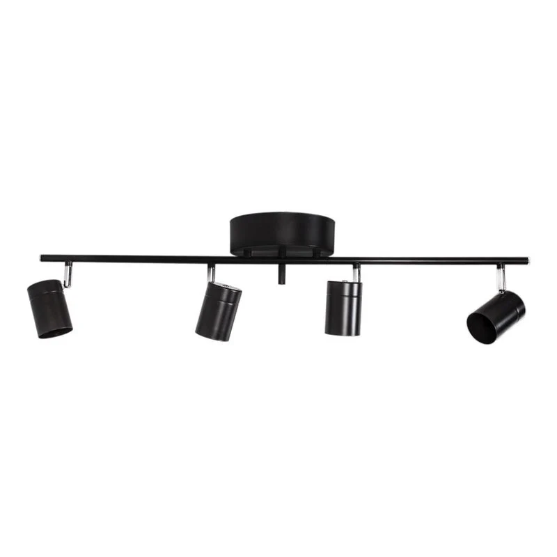 B-Ware By Rydens Correct Deckenleuchte Deckenlampe Leuchte Lampe LED Schwarz 4-flammig