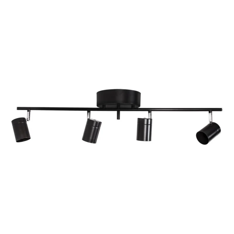 B-Ware By Rydens Correct Deckenleuchte Deckenlampe Leuchte Lampe LED Schwarz 4-flammig
