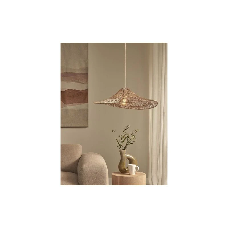 B-Ware GoodMojo Pendelleuchte Hängelampe Cuzco Jute Gelb Lampe Leuchte Deckenlampe